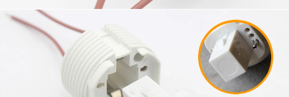 VisWorth 3A 220V G24 цоколь Светодиодная лампа адаптер конвертер держатель 2Pin с проводом для светодиодный светильник