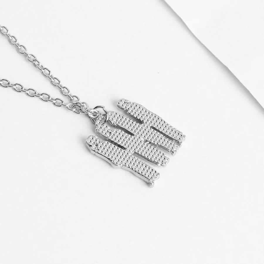 Колье Femme Модные Украшения серебряная цепочка best друзья Цепочки и ожерелья s для 4 мима и Oly Семья кулон сестра Цепочки и ожерелья Для женщин