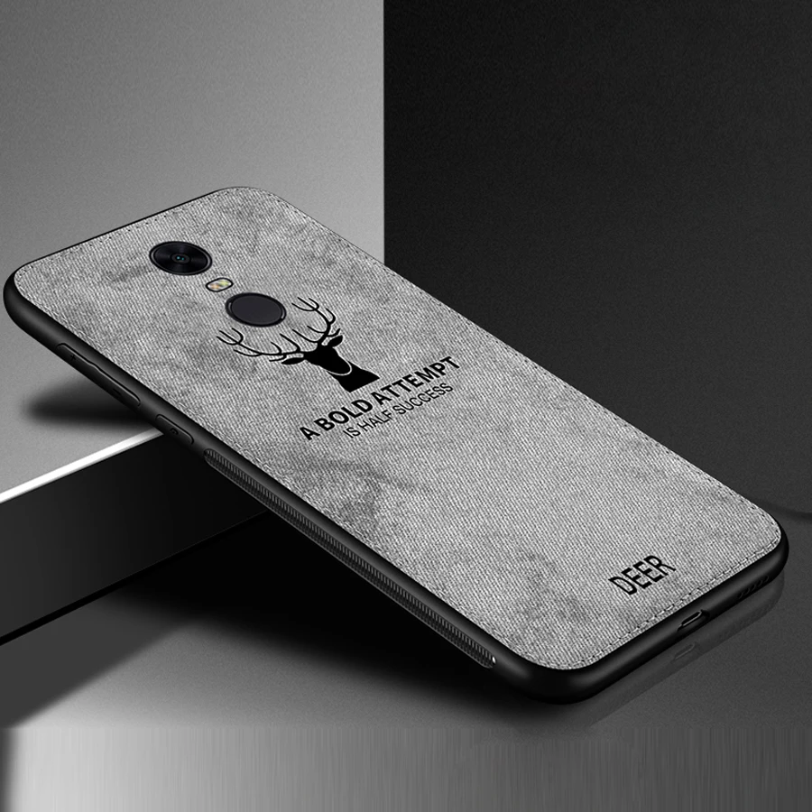 Чехол для xiaomi Redmi Note 4X, чехол для Redmi Note 4 X Global, тонкий матовый тканевый мягкий чехол с краями из ТПУ для xiaomi Redmi Note 4X, чехол