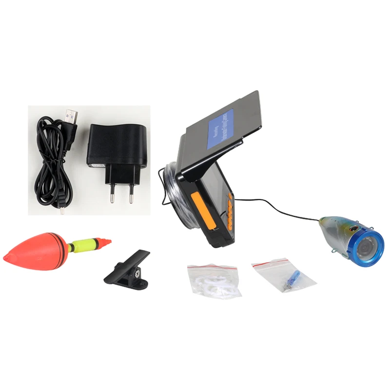 Камера для подледной рыбалки 1000TVL рыбопоисковый видеоэхолот ЖК монитор 4 3 дюйма