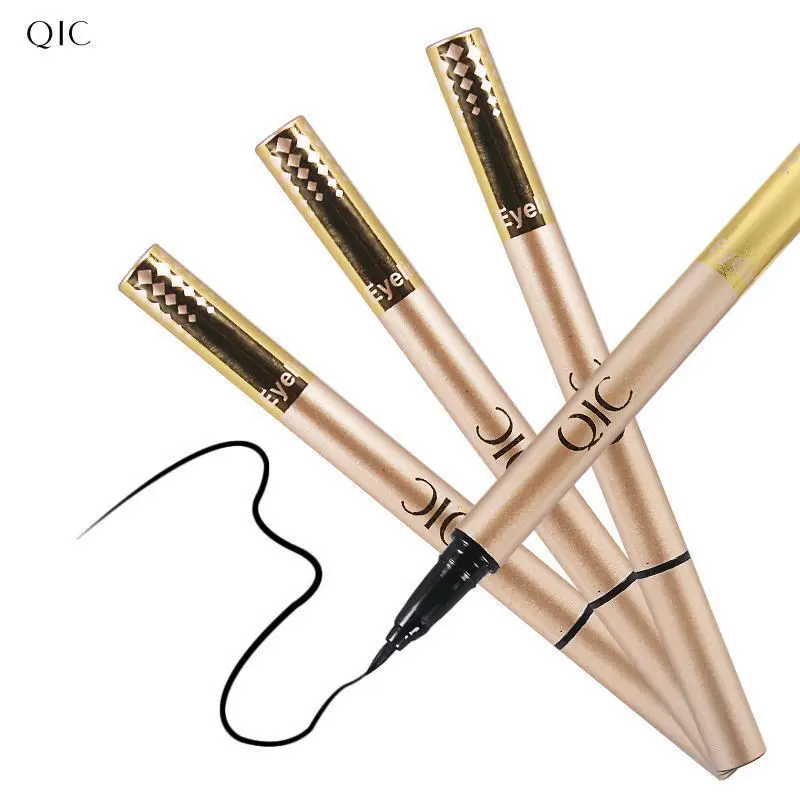 

QIC NEW Black Liquid Eyeliner Long-lasting Waterproof Fast/Quick Dry Eye Liner Pen Pencil Set Makeup Eye Cosmetic Tool