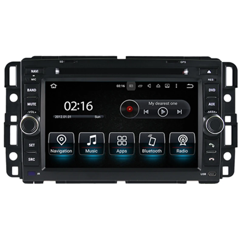 7 &quotAndroid автомобильный Радио Аудио DVD GPS навигация Центральный Мультимедиа для