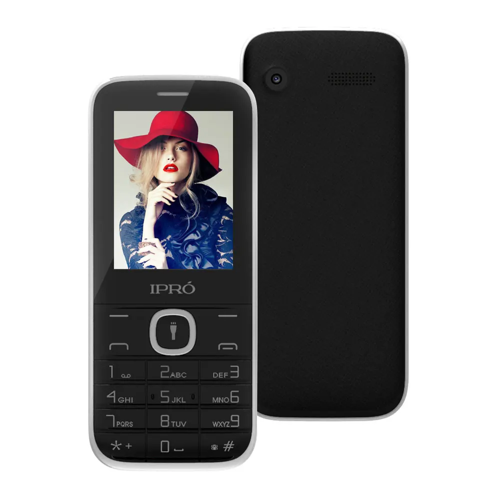 Ipro бренд I324F 2.4 дюймов двойной слот для карт GSM открыл мобильный телефон Bluetooth с