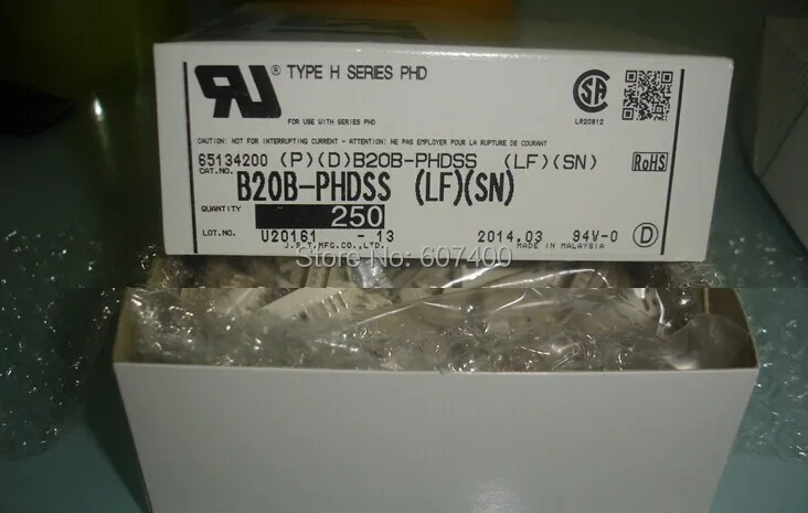 

B20B-PHDSS(LF)(SN) CONN HEADER PHD TOP 20POS 2MM B20B-PHDSS Connectors terminals 100% new and original parts B20B-PHDSS