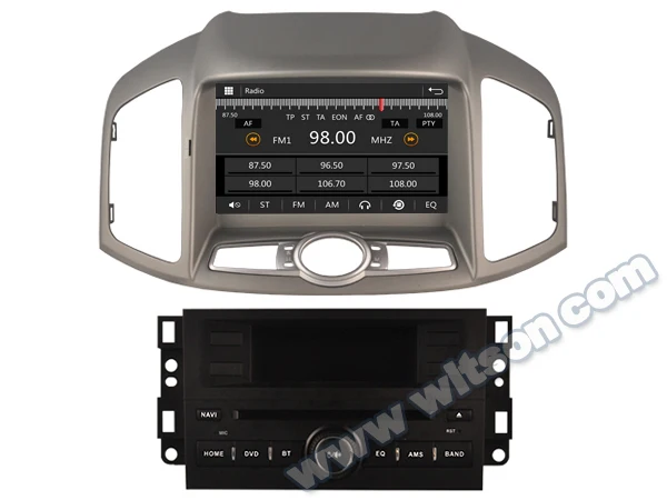 Автомобильный DVD плеер с емкостным сенсорным экраном 8 дюймов для Daewoo Winstorm 2011 2017 и
