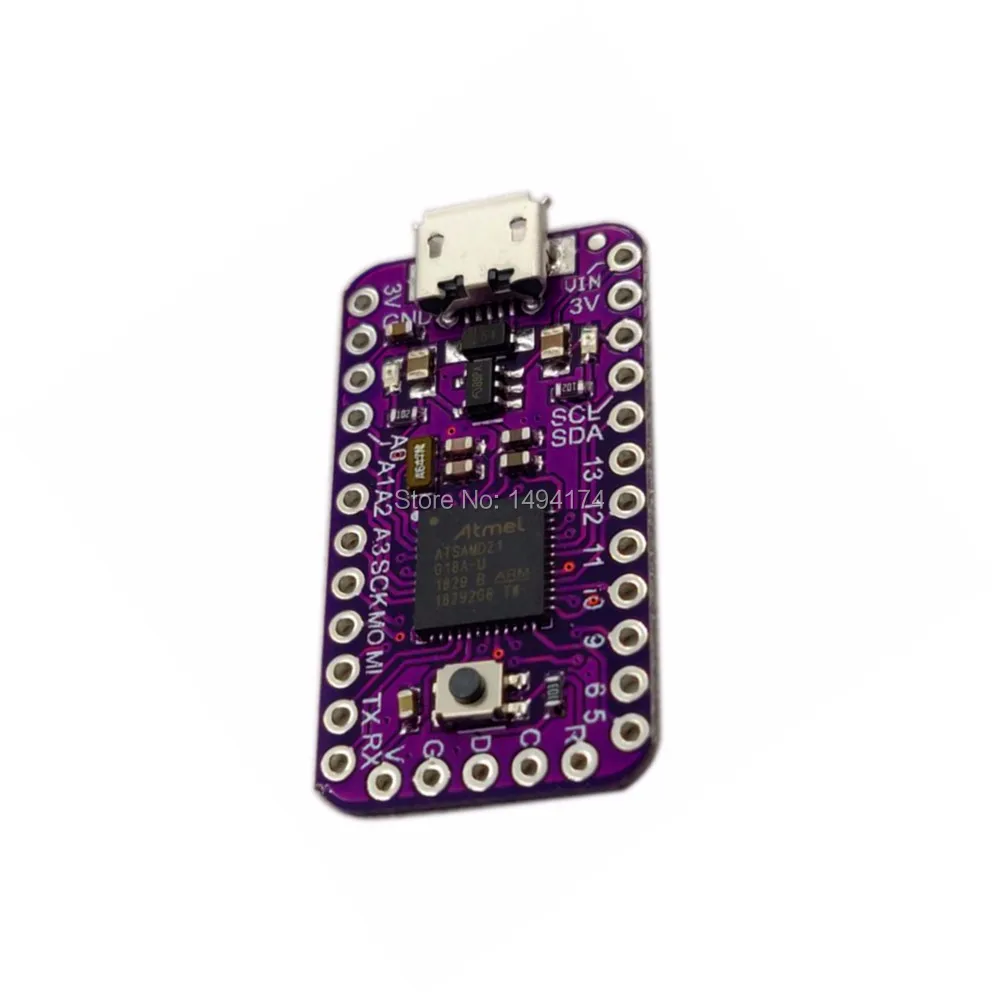 WQScosea Q8S 384 SAMD21 микроконтроллер ATSAMD21G18 48MHz M0 Mini 32 бит ARM Cortex Core макетная плата для