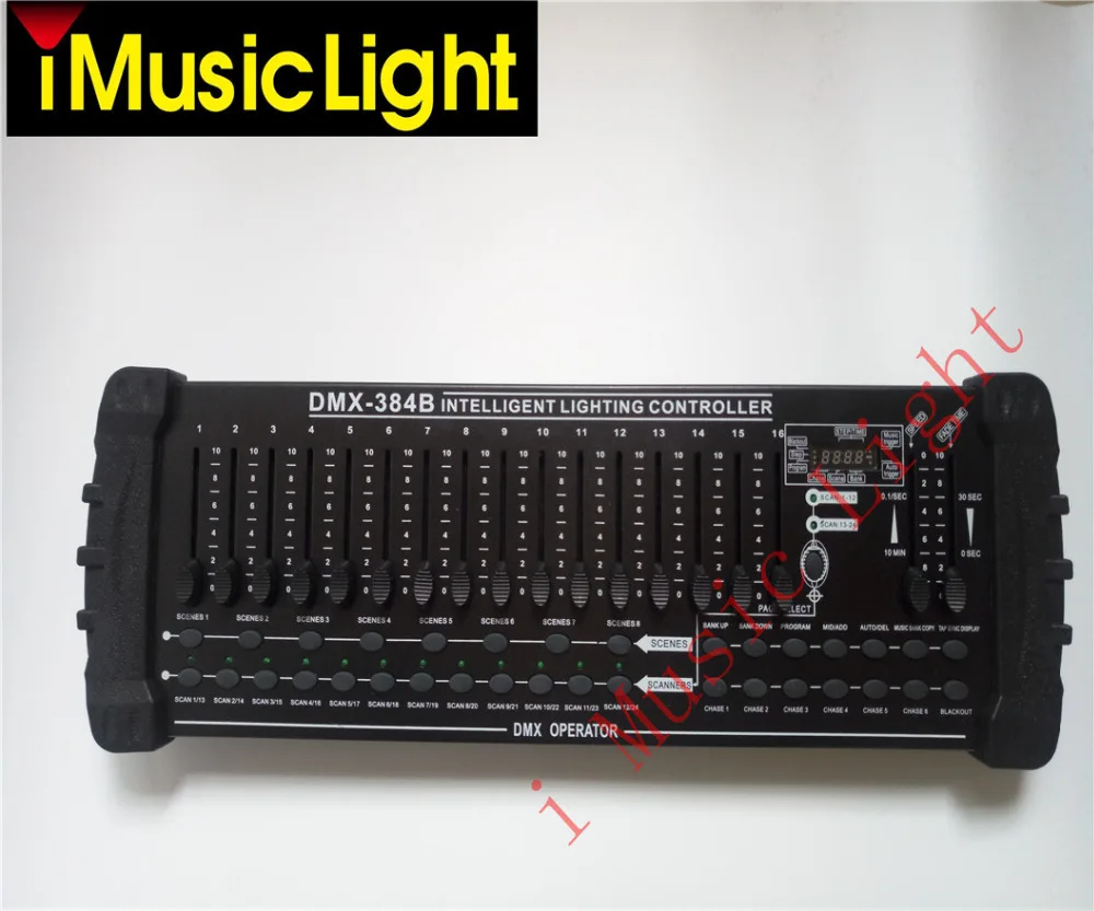 Бесплатная доставка DMX 384 сценическое освещение 512 консоль для LED Par движущаяся