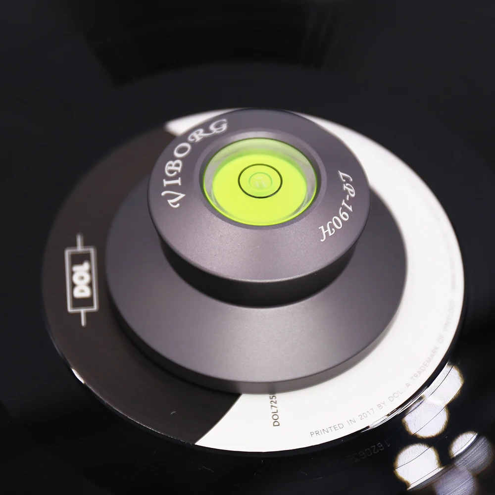 Viborg LP190H LP Виниловые проигрыватели алюминиевый диск стабилизатор запись веса HiFi