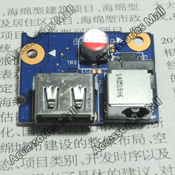 Новые детали для ноутбуков плата питания постоянного тока и USB Lenovo G480 G485 G580 LG4858