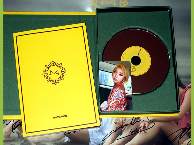 MAMAMOO с автографом 2017 мини альбом желтый цветок CD корейский + 032018|posters posters|korean