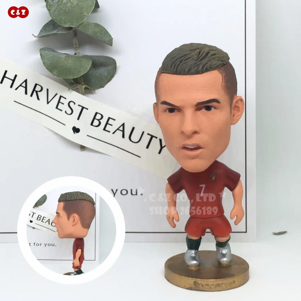 Soccerwe фигурки кукол звезды футбола PRT Ronaldo 16 17 подвижные соединения полимерная