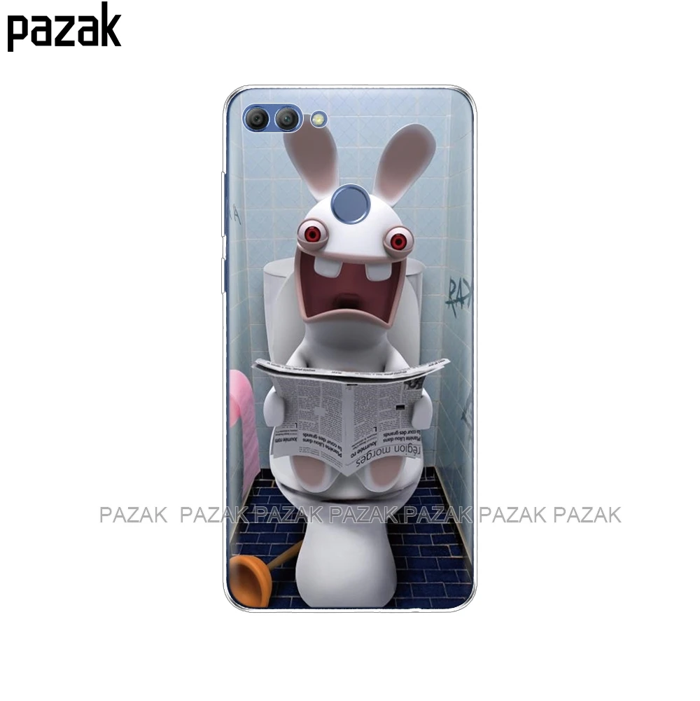 34359 Силиконовый чехол для телефона huawei Y9, чехлы, Coque etui, бампер, оболочка, мягкий ТПУ, задняя крышка для телефона, полная защита 360 - Цвет: 34359