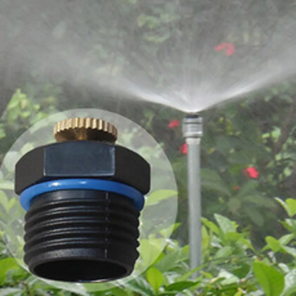

360 Degree Garden Sprinkler Connector PP Thread Water Sprinkler Irrigation Spray Watering Nozzle Head Sprinkler Lawn Garden Tool