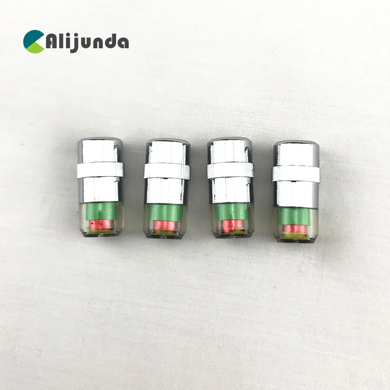 4 шт. датчик давления в шинах Видимый индикатор сигнализации автомобильные