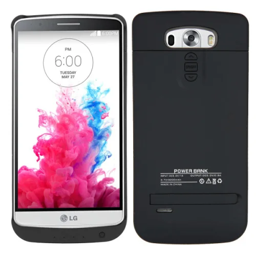 2017 для LG G3 Зарядное устройство чехол внешний Батарея 3200 мАч Мощность случае |