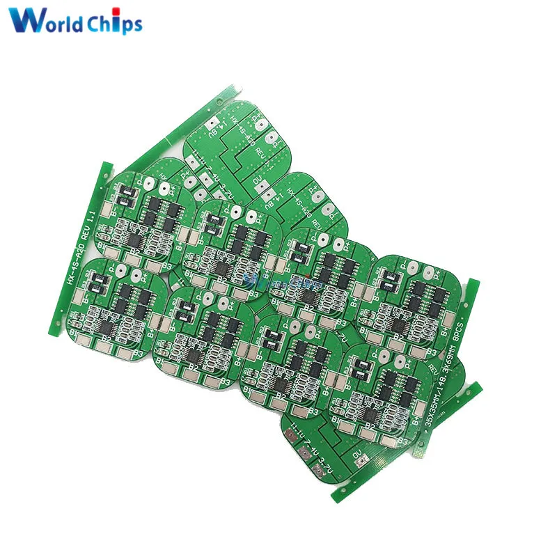 Diymore 4S 14,8 в/16,8 в 20А пиковая литий-ионная BMS PCM плата защиты батареи BMS PCM для литиевых LicoO2 Limn2O4 18650 LI батарея