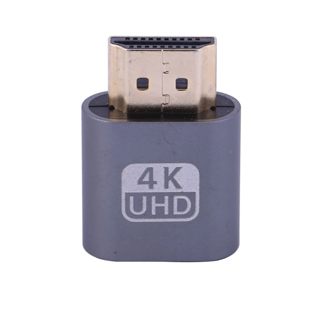 Адаптер для виртуального дисплея VGA HDMI DDC EDID пустышка Безголовый эмулятор