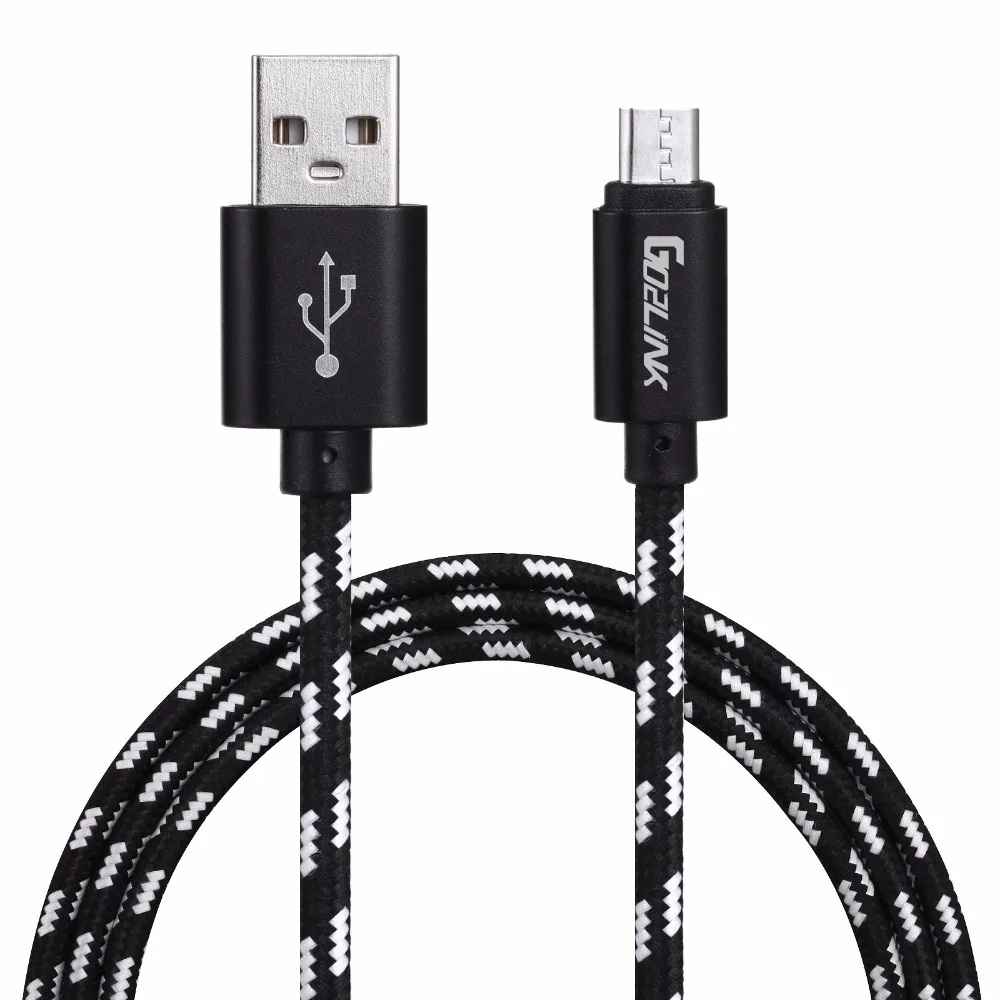 Сетка Micro usb-кабель для передачи данных из Зарядное устройство зарядный кабель V8