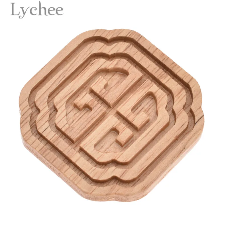 Lychee квадратный деревянный ящик с выдвижной ручкой резной Шкаф Тянет мебельный