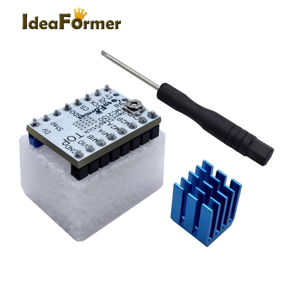 1/2/4/5 шт. драйвер шагового двигателя TMC2208 V1.2/TMC2130 V1.1/TMC2130 V1.2 SPI|Детали и аксессуары