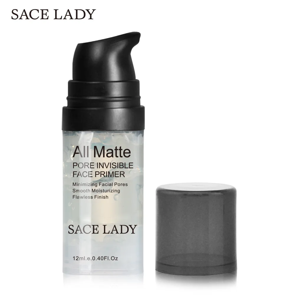 SACE LADY основа под макияж натуральная матовая невидимые поры удлиненное масло для