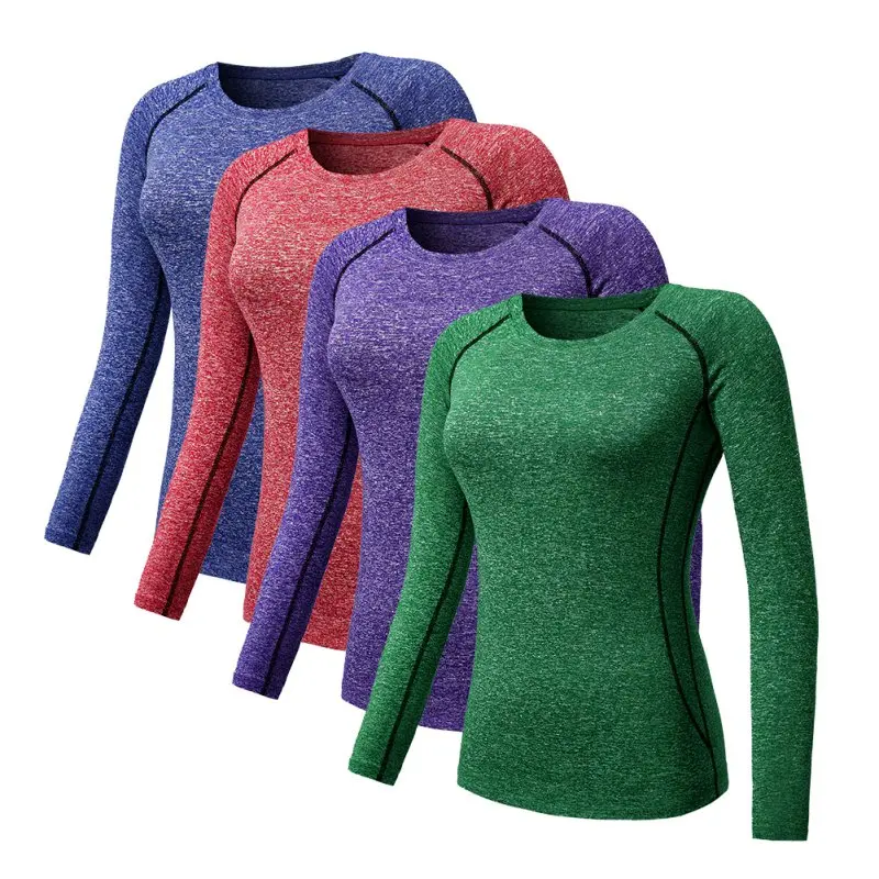 

Футболка женская компрессионная, с длинным рукавом, с длинным рукавом