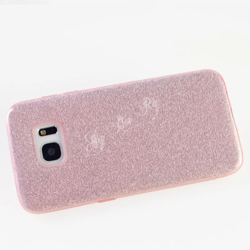 3 в 1 чехол сверкающий с блестками для samsung Galaxy S10 плюс S10e S9 S8 Note 8 9 A6 A8 прочный армированный чехол для телефона флэш-мерцающая пудра Coque
