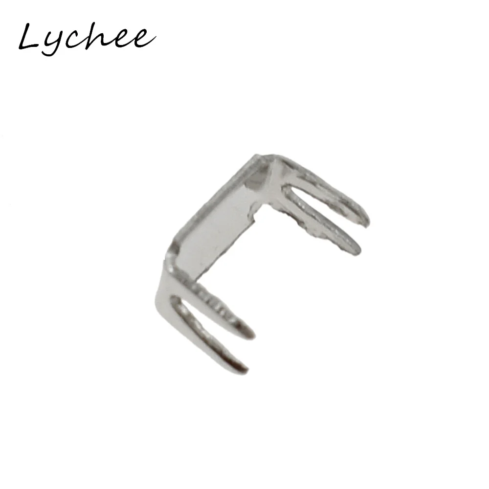Lychee 3 #5 # классический серебристый цвет металлический Железный Замок на молнии