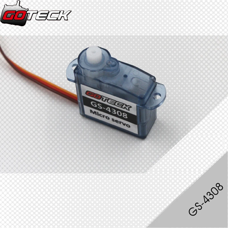 4 шт./лот GOTECK GS 4308 0 6/0 8 кг см Крутящий момент мини микро Аналоговый сервопривод для