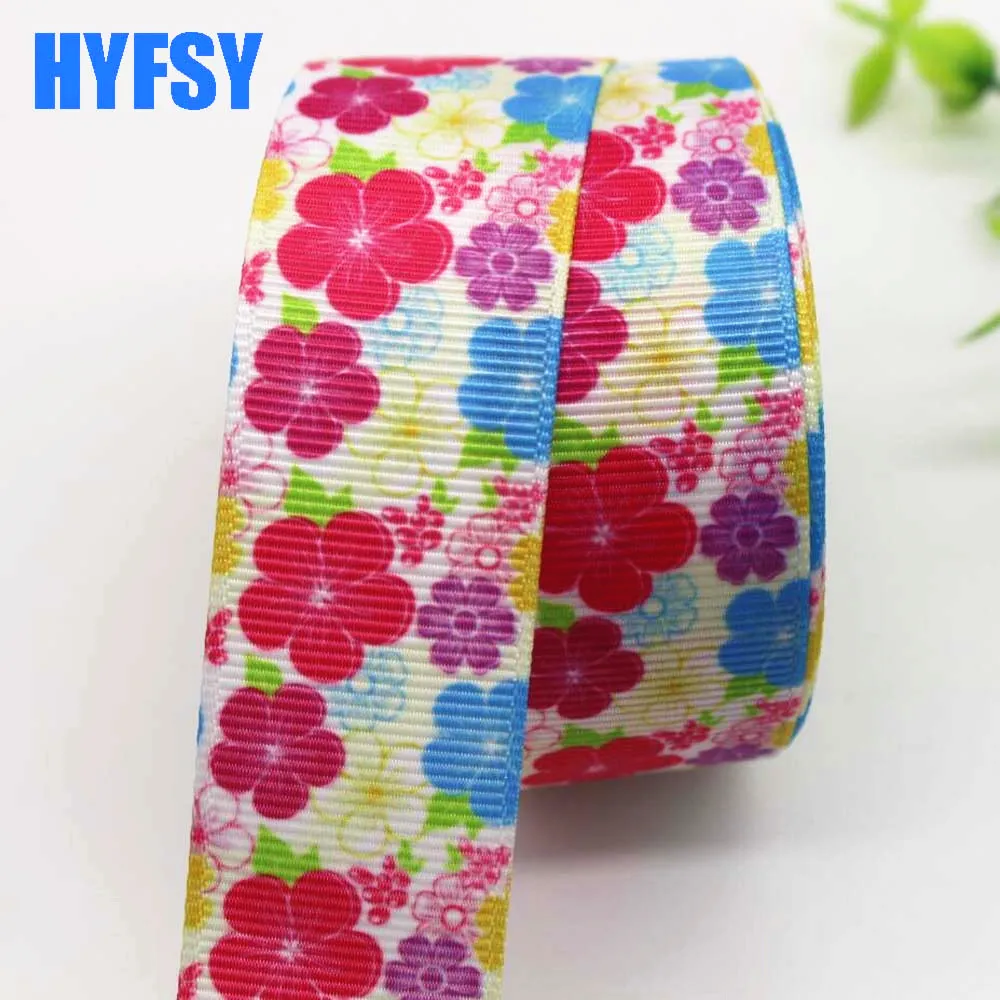 Hyfsy 10051 25 мм большой цветок лента 10 ярдов ручной работы подарочная упаковка сделай