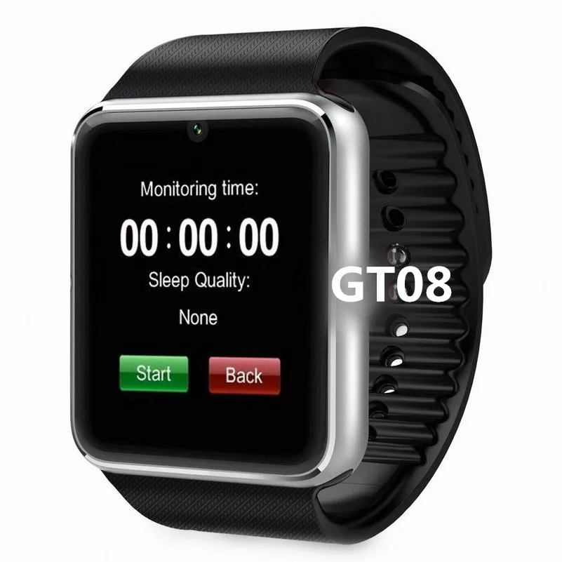 Bluetooth GT08 Смарт часы телефон лучшие Smartwatch 2018/2017 Sim карта TF камера для Apple Watch Iphone