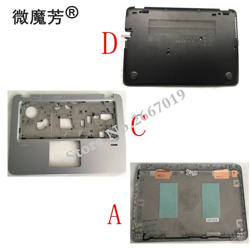 Новая нижняя крышка ноутбука Для EliteBook 820 G3 725 Упор для рук верхняя крышка/верхняя