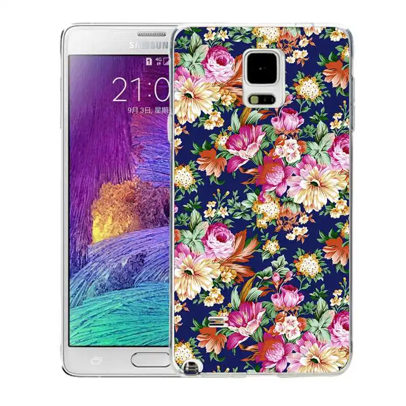 QMSWEI TPU Soft Phone Case For samsung Note5 S8 s6 s7 edge s4 s5 s3 C5 C9 note3 note4 S9plus Flora Grid Cow Silicone Cover |