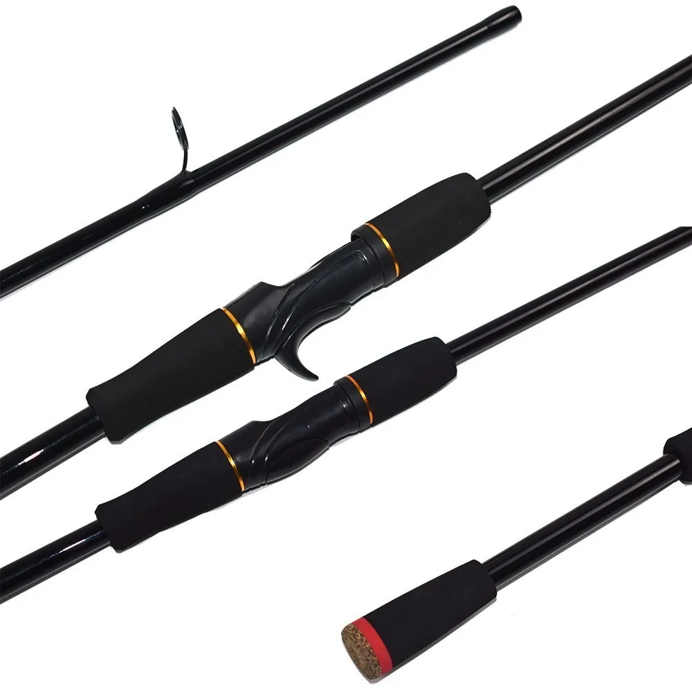 Новинка 2019 недорогие Спиннинговые удилища 1 8 м жесткая мощность карбоновое литье