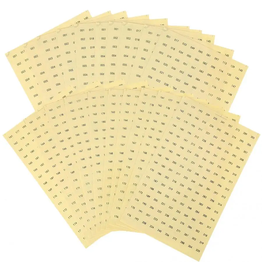 Гель лак для ногтей водонепроницаемый самоклеющийся стикер Круглый номер бумага