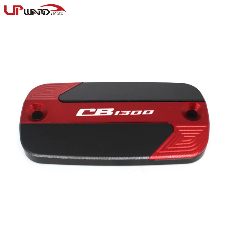 1 pcs of Red Для HONDA CB 1300 CB1300 1997- мотоцикл передний тормозной цилиндр сцепления крышка бачка с логотипом - Цвет: 1 pcs of Red