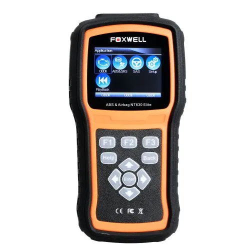 Foxwell NT630 Elite ABS и инструмент для сброса подушек безопасности с SAS обеспечивает