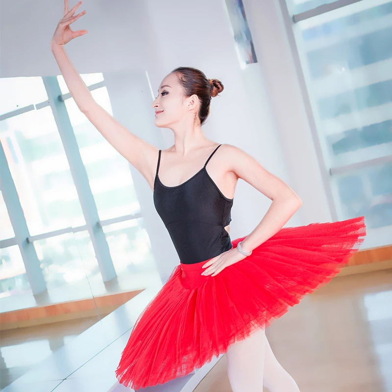 Black Women Gymnastics Leotards Spandex Camisole Ballet Clothes Girls Adults Dance Wear | Тематическая одежда и униформа