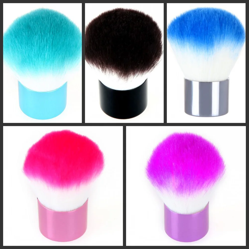 Профессиональная Кисть для макияжа с алюминиевой ручкой нейлоновый консилер