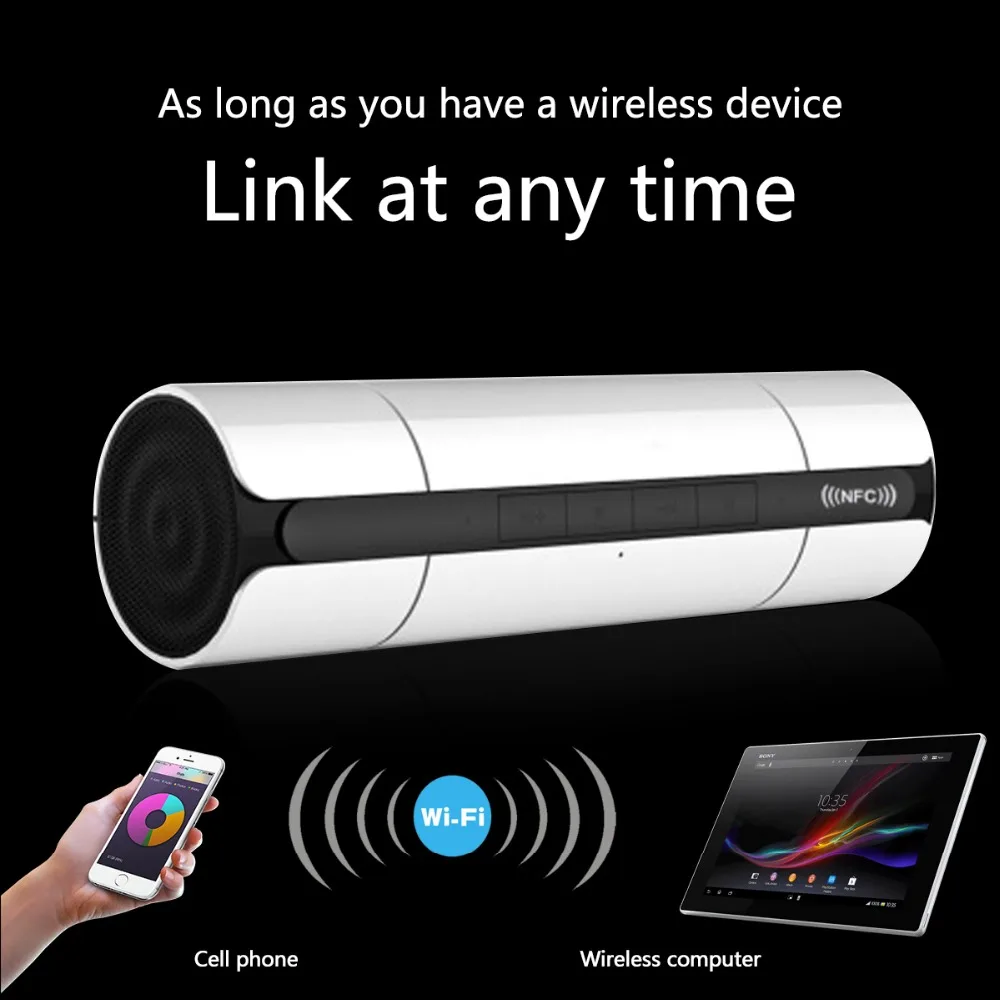 JRGK Bluetooth динамик NFC портативный беспроводной радио FM карта бас сом сабвуфер