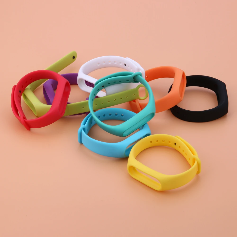 Сменный ремешок для Xiaomi Mi Band 2 силиконовые браслеты умный Браслет 10 Xiao |