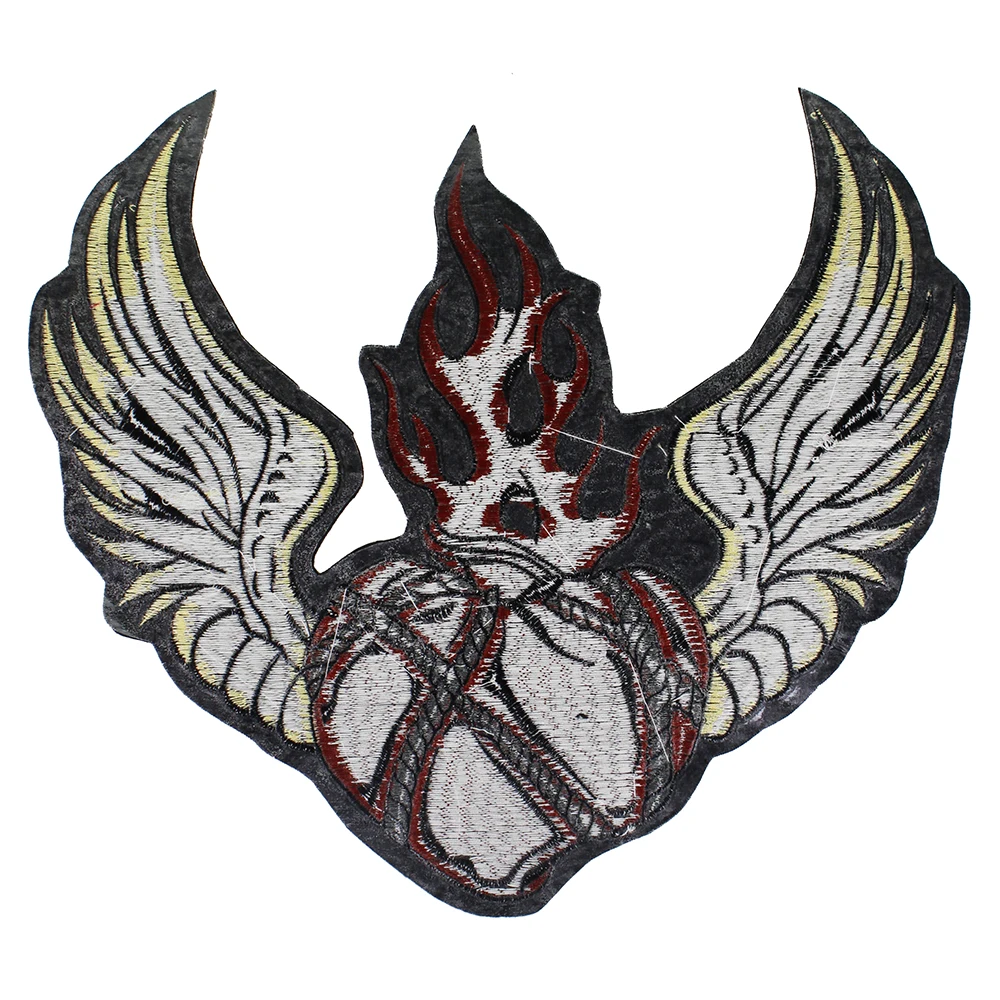 5 шт. декоративные нашивки с вышивкой в виде сердца | Дом и сад