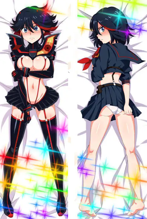 Наволочка kill la Dakimakura matoi ryuuko наволочка kiryuuin satsuki Kiru Ra Kiru|pillow plush|pillow picturepillow rubber |