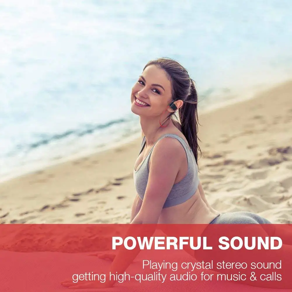 Беспроводные Bluetooth наушники с микрофоном супер бас стерео активный