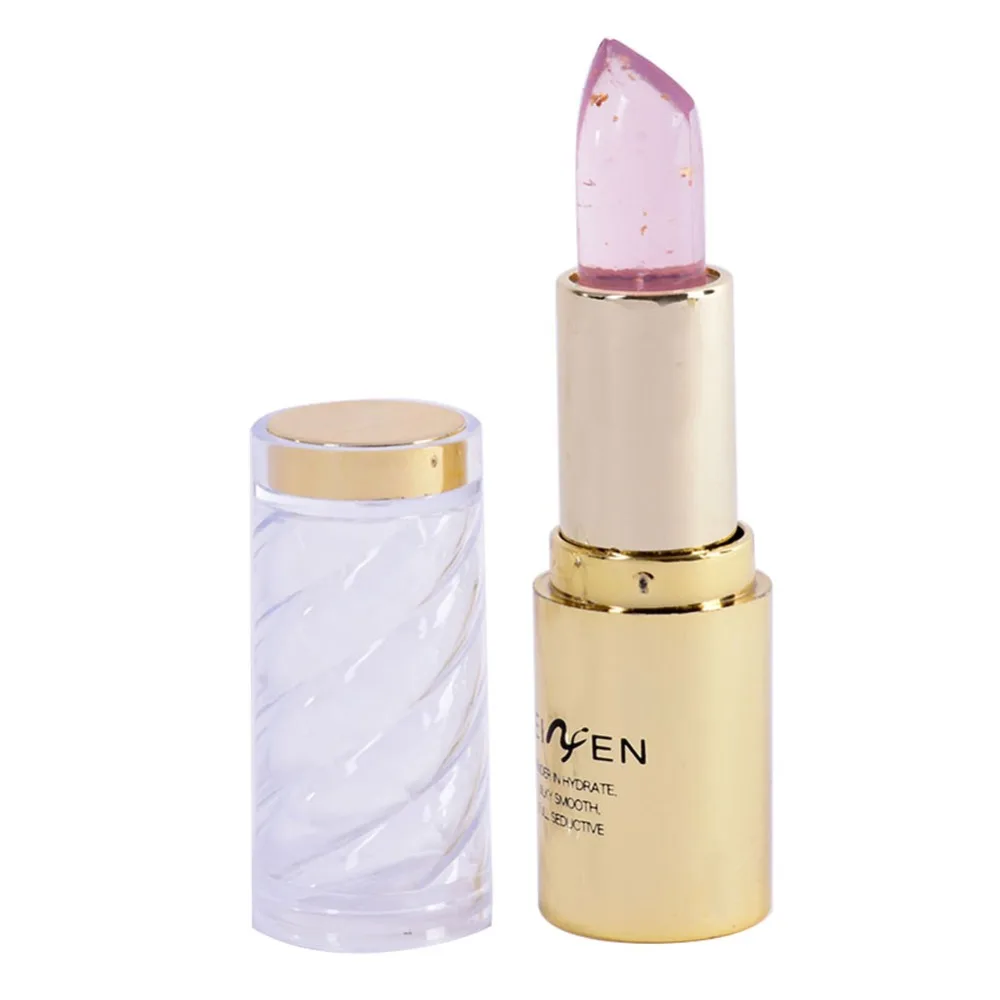 Мода 2016 года Chic Lip stick розовый Магия Цвет изменения блокировки Блеск для губ
