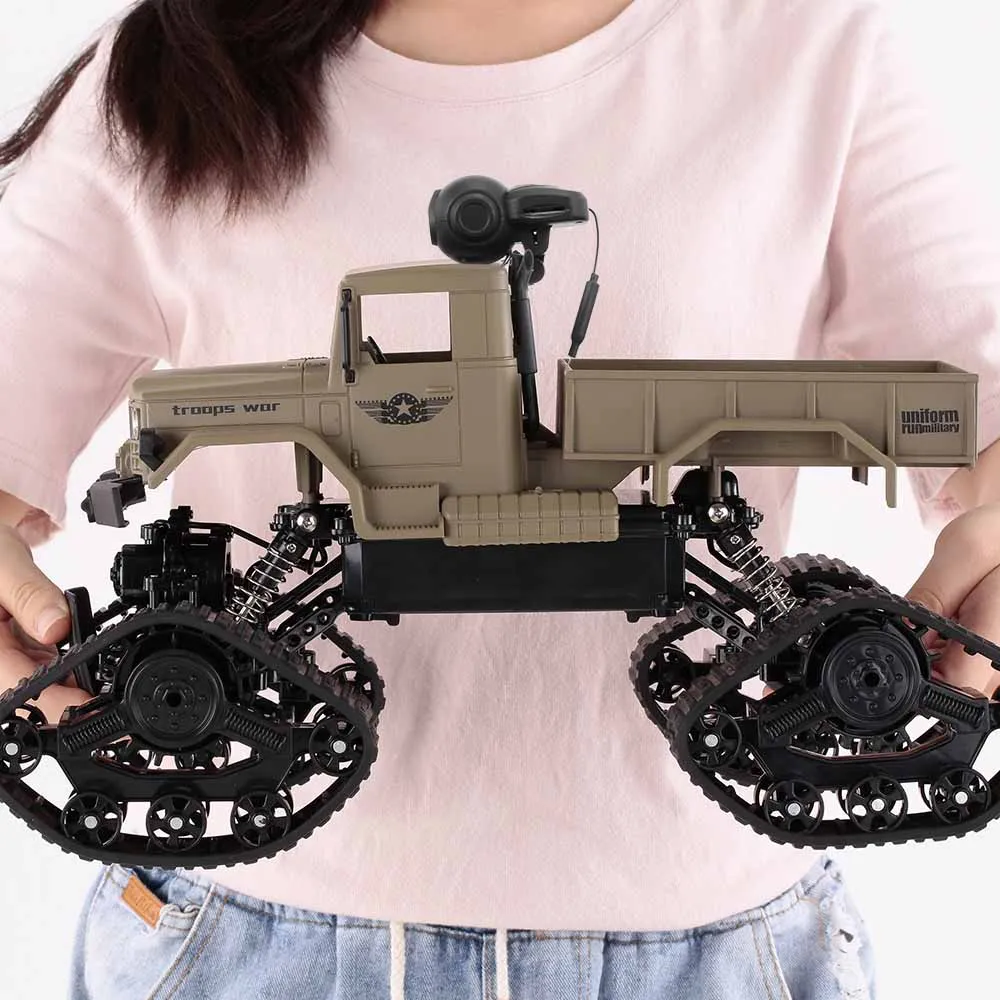 FY001B RC автомобиль 1/16 2 4 ГГц 4WD 480 P Wifi FPV камера 3000 г нагрузка Снежная шина военный