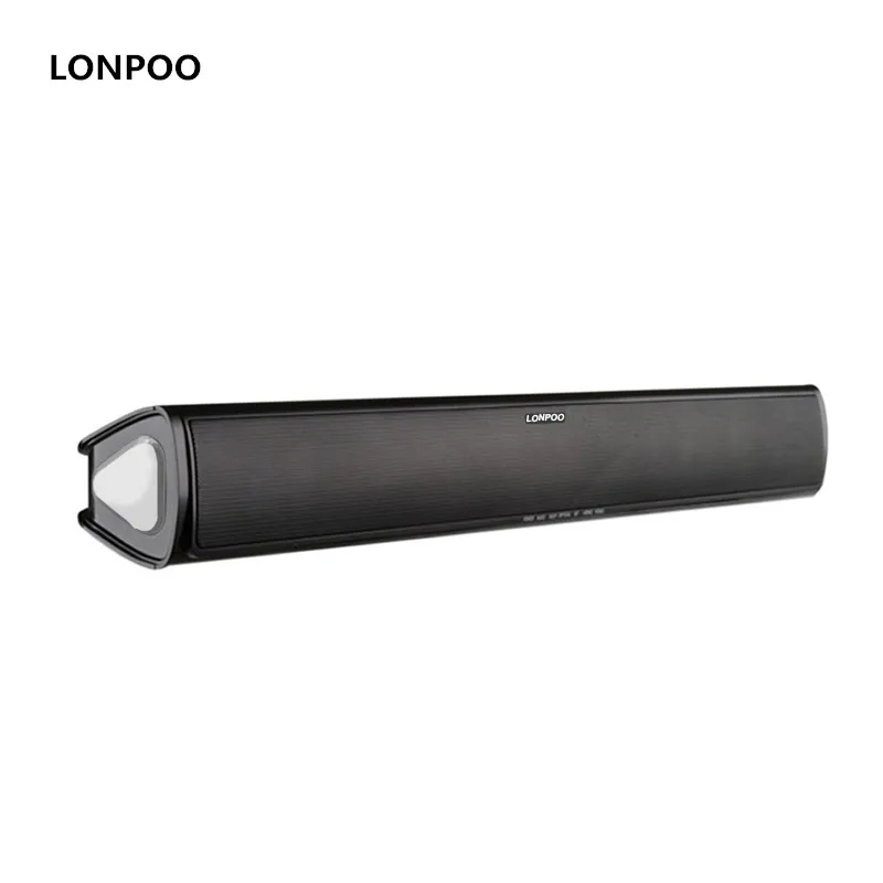 LONPOO Sounbar Динамик 60 Вт Bluetooth 4 0 ТВ Саундбар с сабвуфером для оптическое стерео s