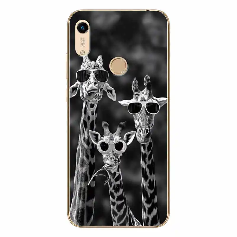 For Huawei Honor 8A Case Phone Back Cover Painted 8 A JAT-LX1 6.09&quot Protection Shell |