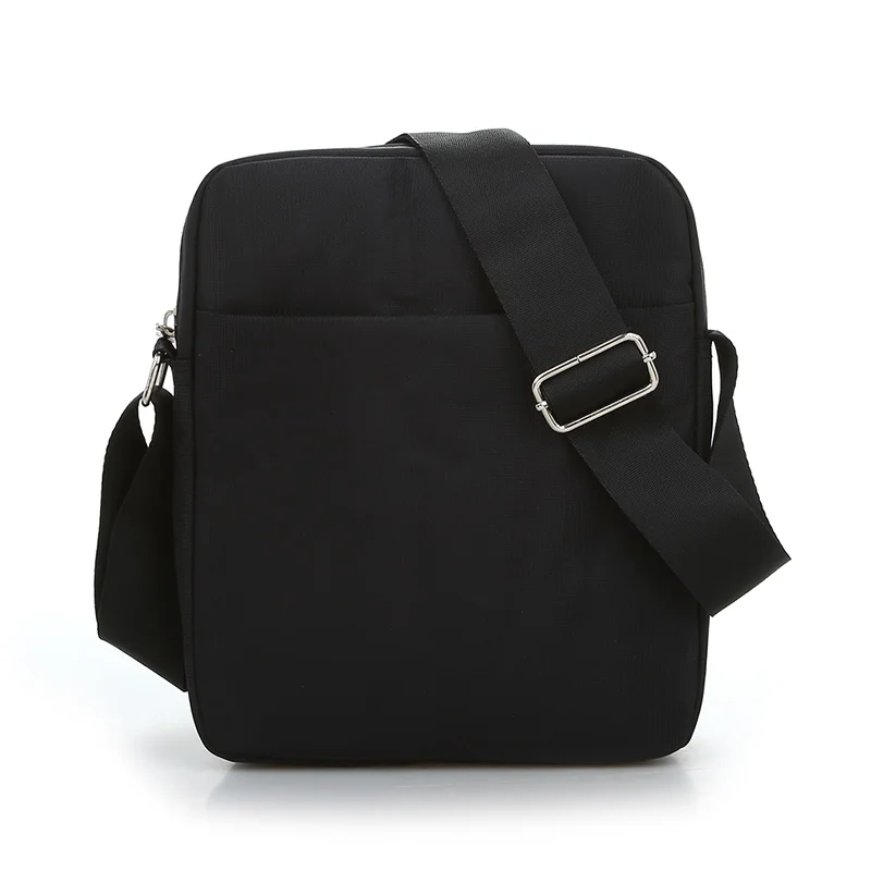 Черная деловая сумка мессенджер контрастная через плечо Joker унисекс