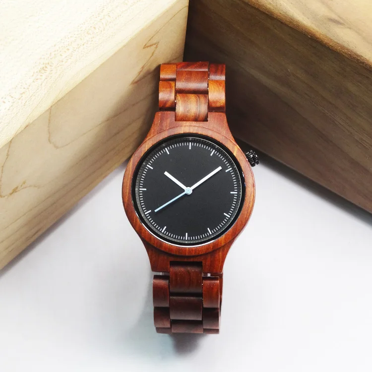 Роскошные Брендовые Часы из натурального дерева для мужчин и женщин бамбуковые